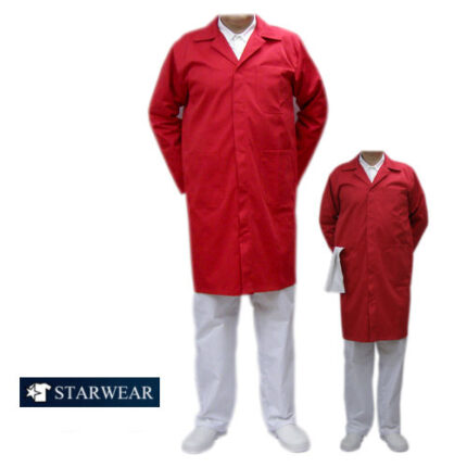 Ρόμπα κρεοπωλείου κόκκινη